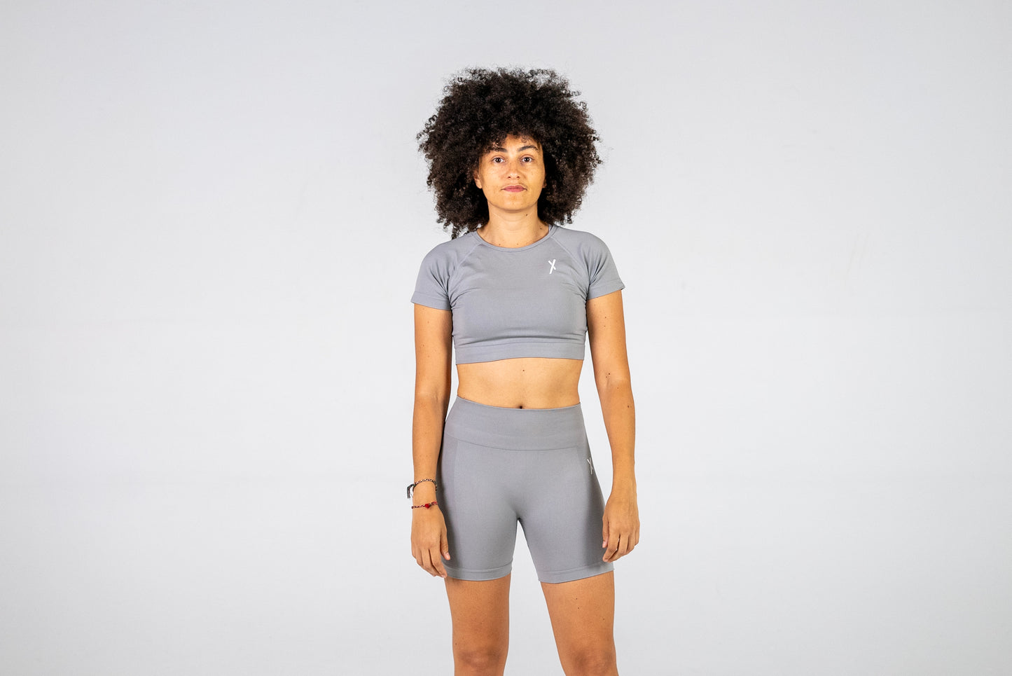 Seamless X Shorts - Grey