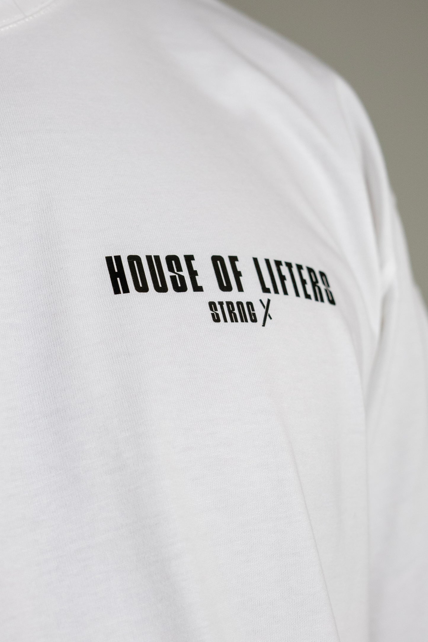 Oversize House of Lifters - White