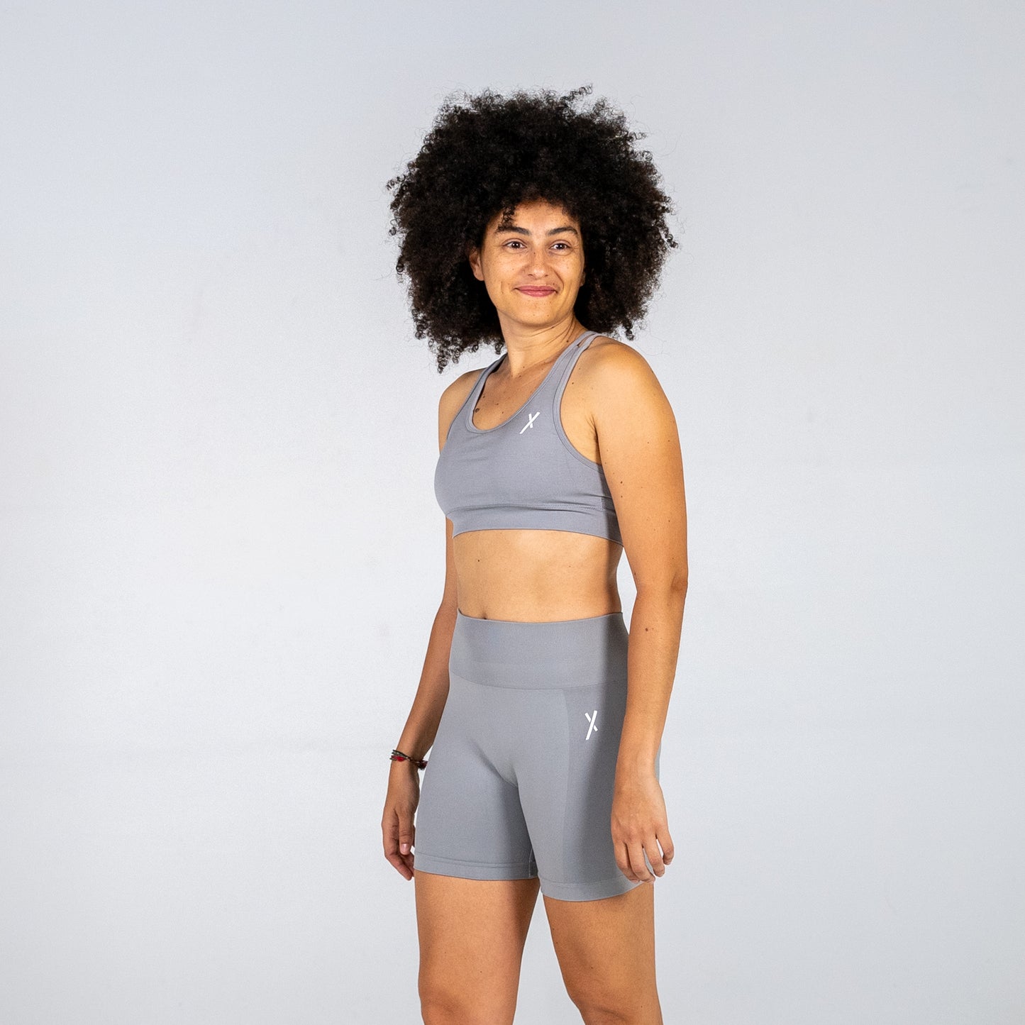 Seamless X Shorts - Grey